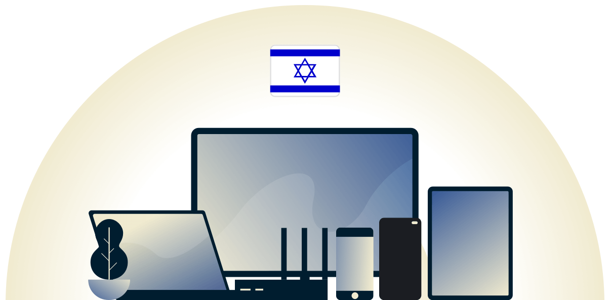 VPN для Израиля защищает различные устройства.